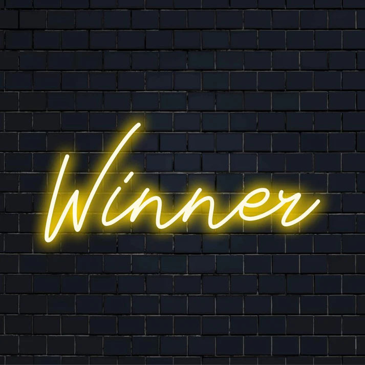Winner LED Sign