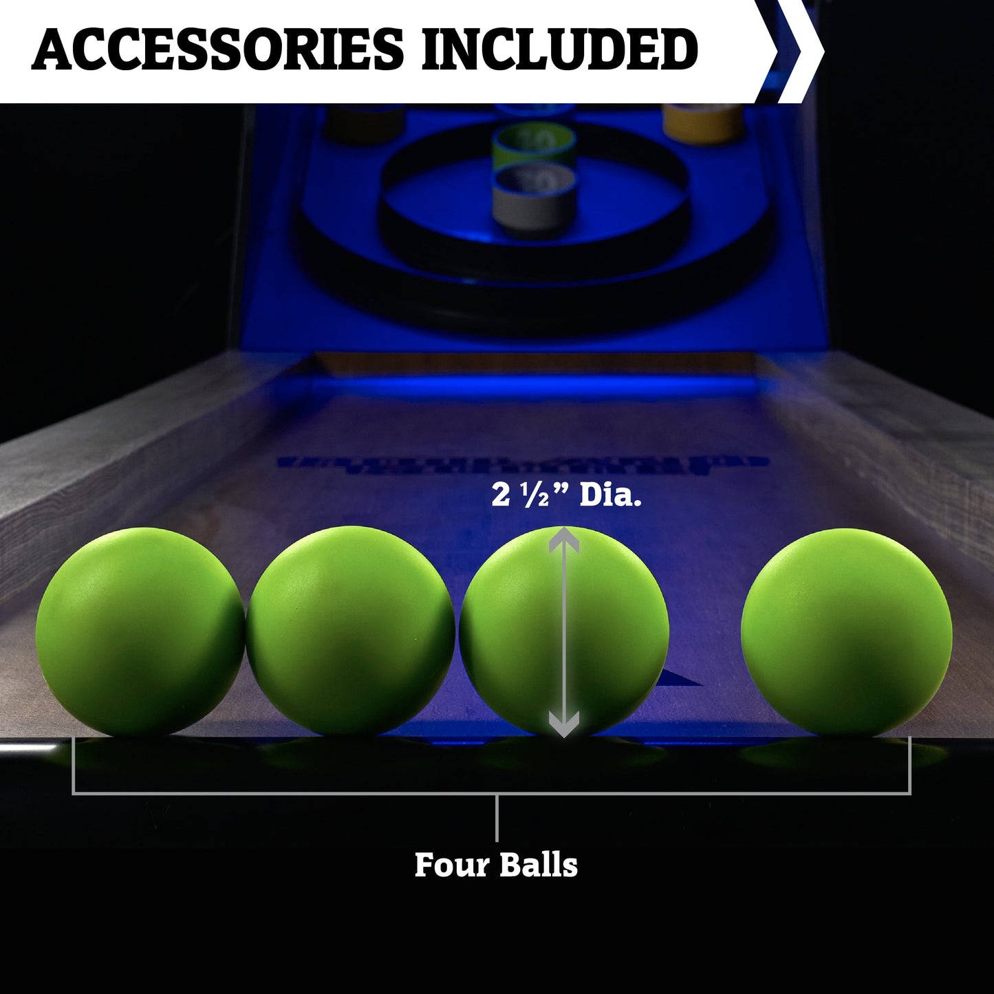 9 Ft. Roll and Score Game with LED Lights and Electronic Scorer, Gray by