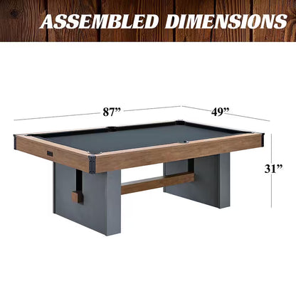 7 Ft. Urban Drop Pocket Pool Table, Perfect for Game Rooms