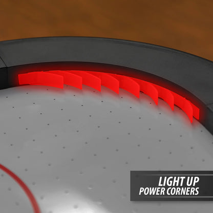 Pulse 80-Inch LED Air Hockey Table – Electronic Scoreboard & High-Output Power Corners