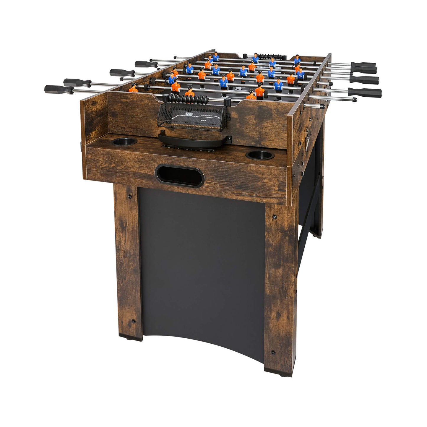 54″ 3-in-1 Multi-Game Table – Space-Saving Air Hockey, Foosball & Ping Pong Combo