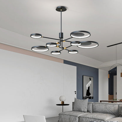 Modern LED Molecular Ceiling Light – Nordic Flush Mount Fixture for Living Room, Game Room & Contemporary Interiors