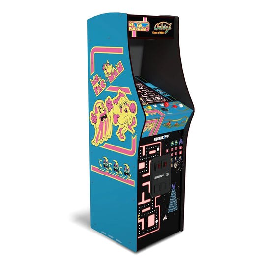 Ms. PAC-MAN & GALAGA Class of ’81 Deluxe Arcade Machine – 12 Games with WiFi & 17″ Screen