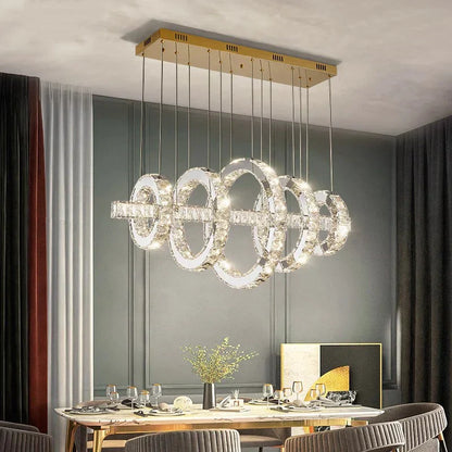 DecorBites™ LED Chandeliers for Game Table - Modern Hanging Light Fixtures
