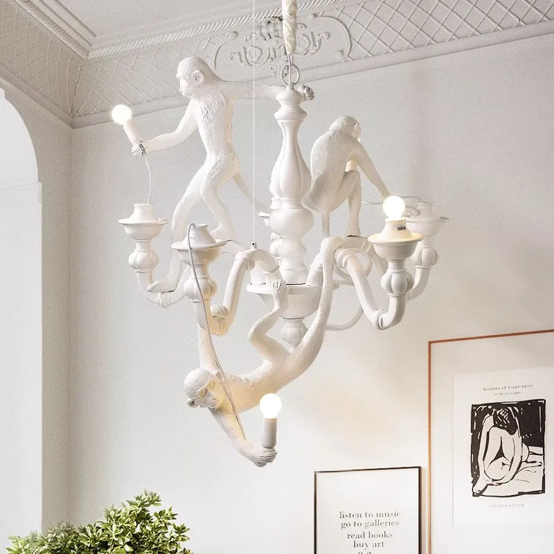 Wild Animals Pendant Light DecorBites™ LED Pendant Chandeliers for Game Table, Home Decor, Modern Indoor Hanging Light Lamps