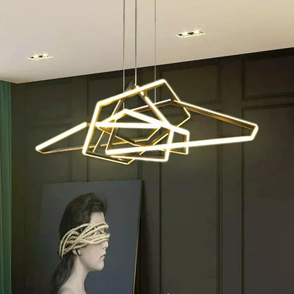 DecorBites™ LED Pendant Chandeliers for Modern Game Table Lighting