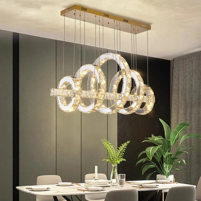 DecorBites™ LED Chandeliers for Game Table - Modern Hanging Light Fixtures