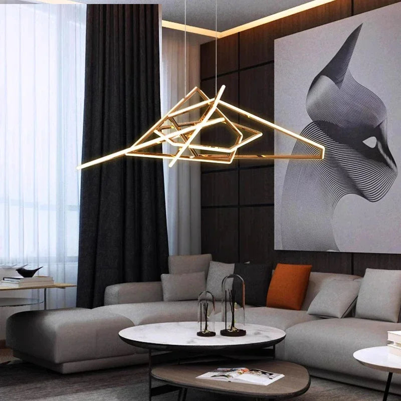 DecorBites™ LED Pendant Chandeliers for Modern Game Table Lighting
