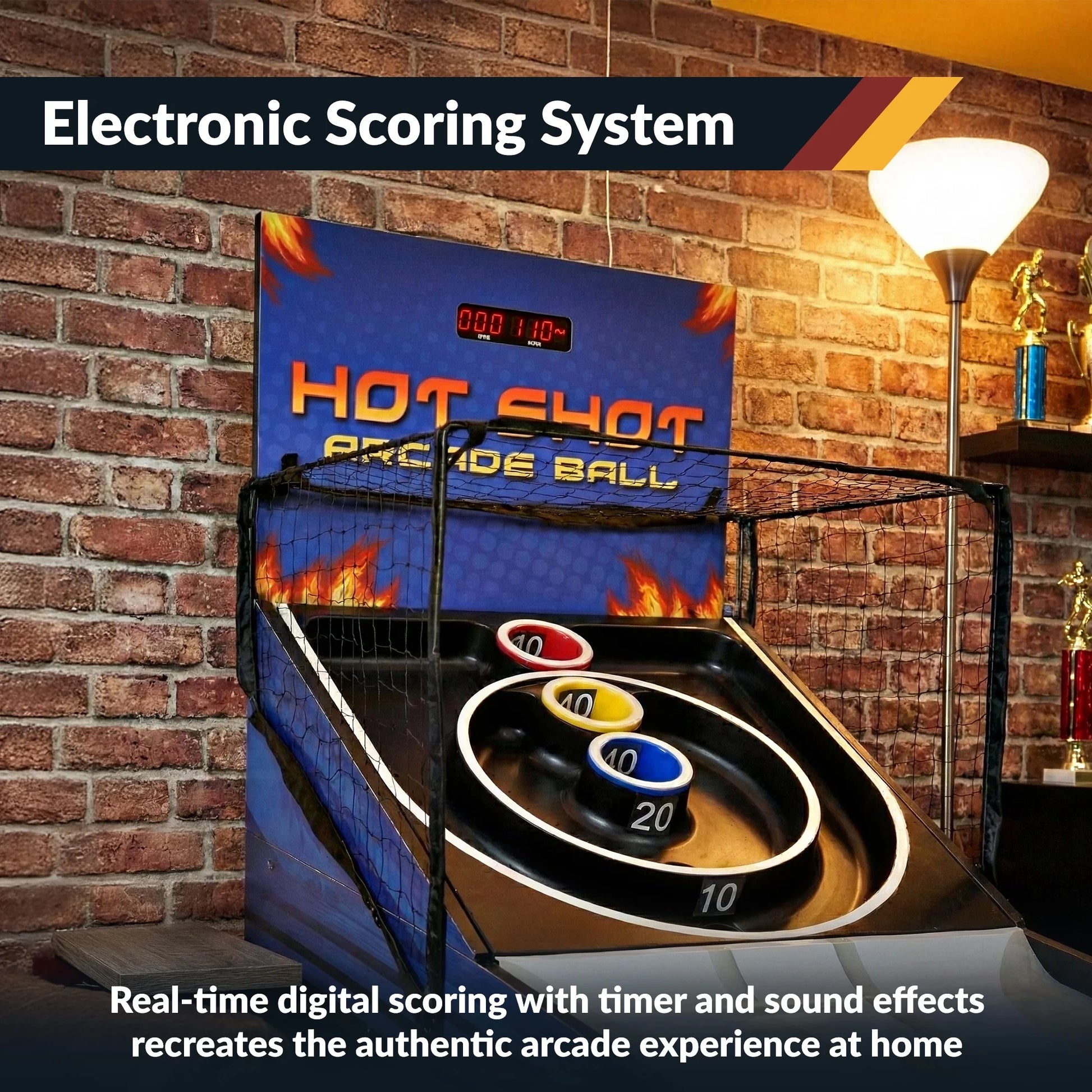 Hot Shot 8-Ft Arcade Ball Table