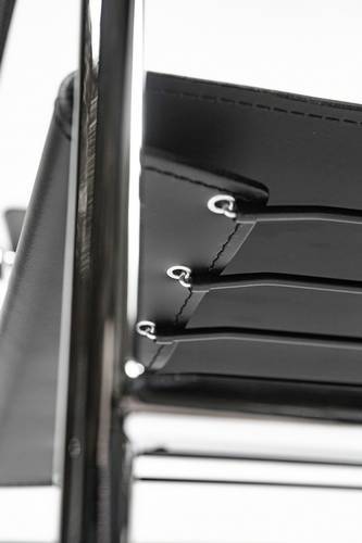 Le Corbusier Basculant Sling Chair (LC1) - Black Leather