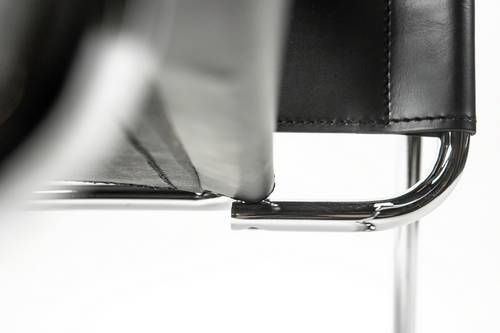 Marcel Breuer Wassily Chair - Black Leather