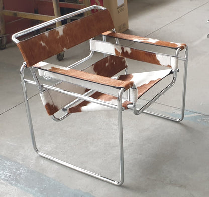 Marcel Breuer Wassily Chair - Black Leather