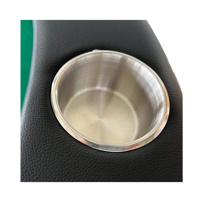 94-Inch Premium Foldable Poker Table – 10-Player Casino-Style Table with Wheels