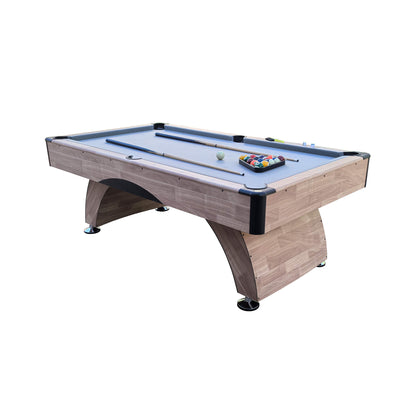 Premium 7-Foot Wood Pool Table – Game Room Billiards Table