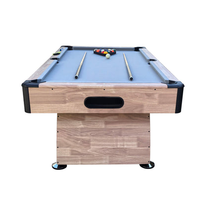 Premium 7-Foot Wood Pool Table – Game Room Billiards Table